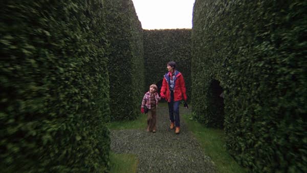 For Danny and Wendy, the maze is a fun activity, and therefore they experience a different, simpler, and benevolent maze.