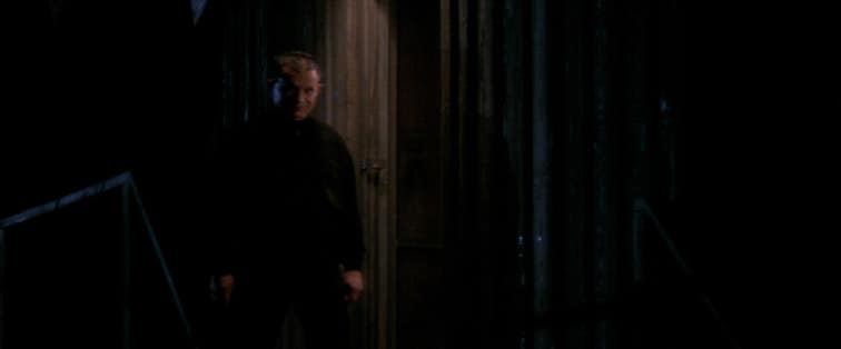 The red, gold and yellow image is the red  curtain and zig-zag floor from “The Black Lodge” with a yellow glow around it. Otherwordly forces are guiding Dougie.